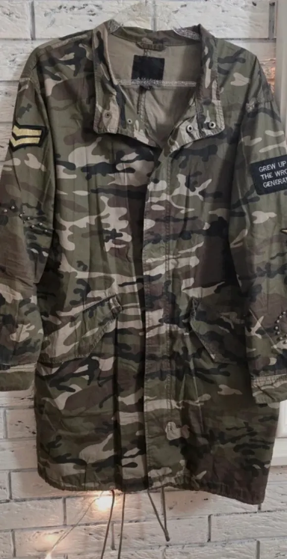 Parka moro Amisu Bawełniana 42