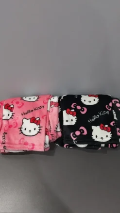 Pluszowy zestaw spodni hello Kitty pijamas dla par