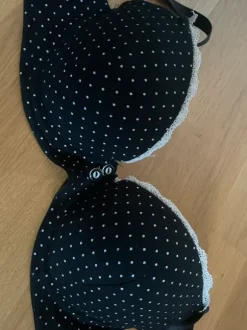 Polka dot bra
