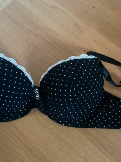 Polka dot bra