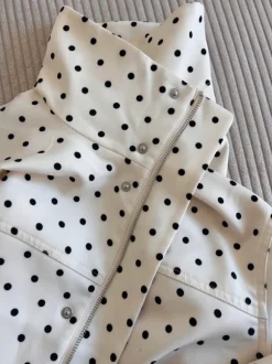 Polka dot jakke