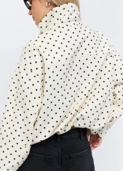 Polka dot jakke