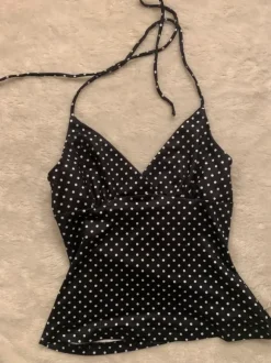 Polka dott top