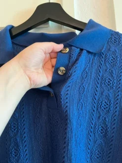 Polo i fedeste blå farve!