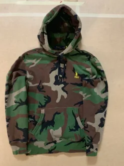 Polo Ralph Lauren camo hoodie – storlek S – populär & snabb affär 🔥