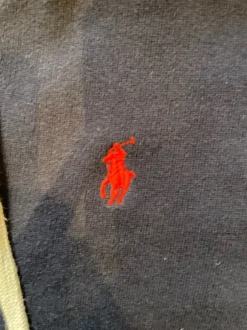 Polo Ralph raulen zip up mørkeblå