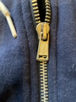 Polo Ralph raulen zip up mørkeblå