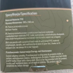 Ponczo przeciwdeszczowe