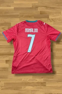 Portugal VM tröja med Ronaldo