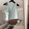 Powerpuff girls Light blue cropped tank
