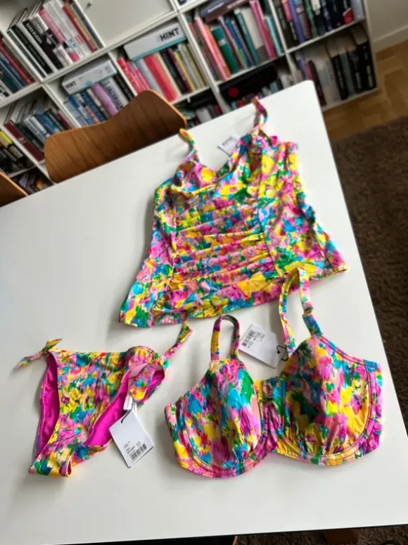 PrimaDonna Swim Ubud Sæt – Tankini, Bikini & Trusse (Sun Glow)