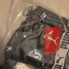 Puma stripe shorts jr steel grey