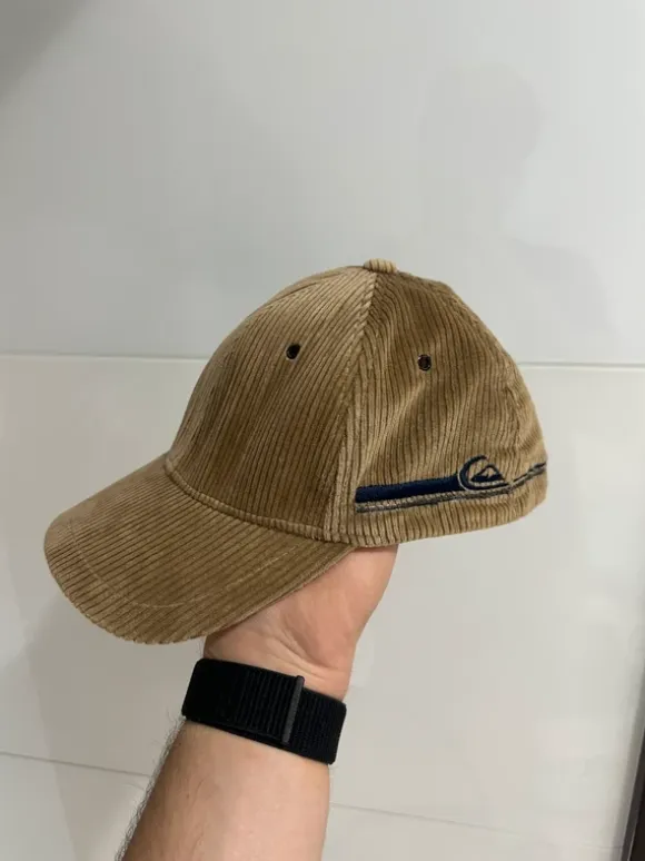 Quiksilver Vintage Corduroy Flexfit Cap Beige L