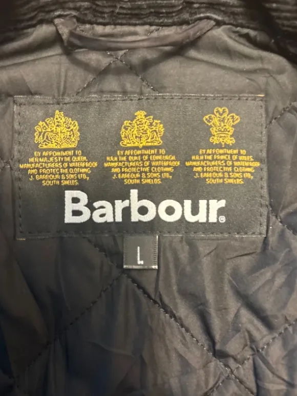 Quiltad jacka från barbour