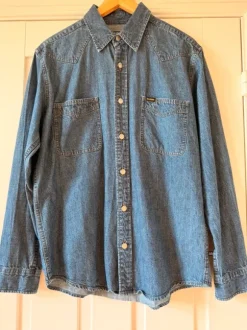Ralph Lauren vintage denimskjorte – str. M