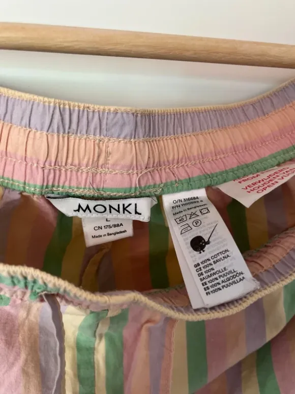 Randig byxa Monki