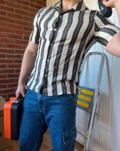 Randig skjorta
