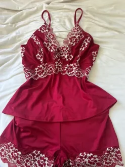 Röd intimissimi pyjamas set