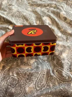 Reese’s socks and box