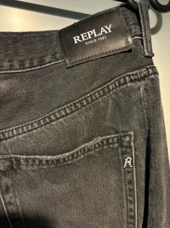Replay baggy boyfriend Boxfit jeans dame