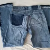 Reworked Levi’s jeans
