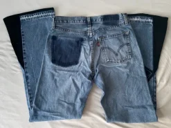 Reworked Levi’s jeans