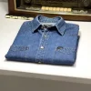 RL1679X koszula Ralph Lauren, jeansowa, w stylu old money, 100% cotton