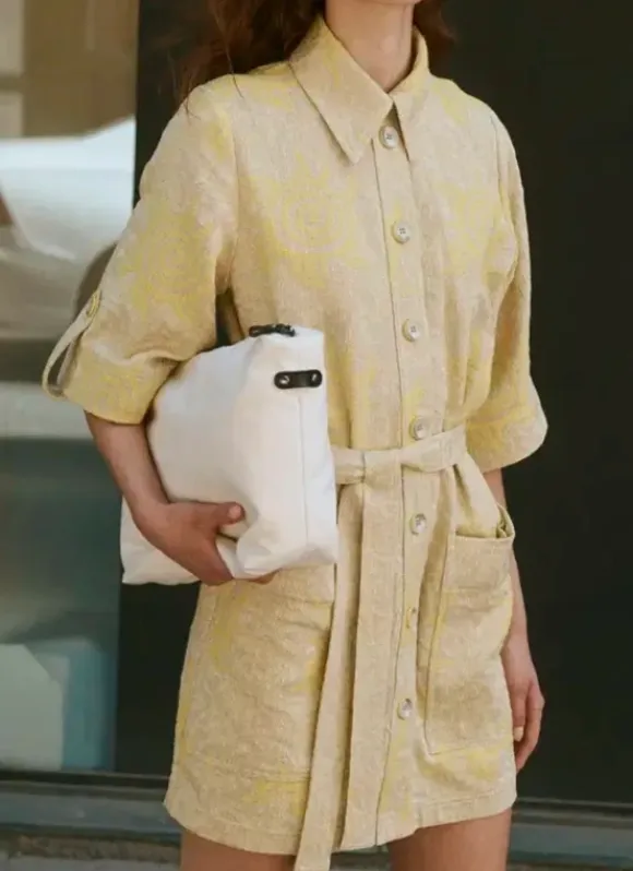 Rodebjer Zowie dress mimosa Small
