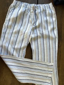 Samsøe Samsøe hørbukser - Hoys String Trousers str. L