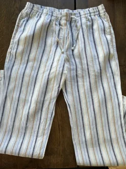 Samsøe Samsøe hørbukser - Hoys String Trousers str. L