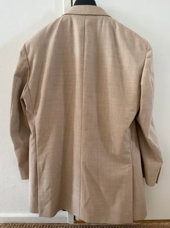 Sand double bottom jacket from Mond