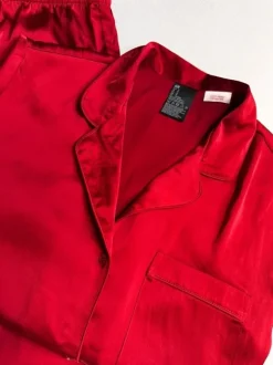 Satynowa piżama h&m