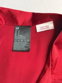 Satynowa piżama h&m