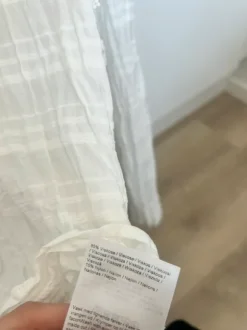 Sød Sisters point hvid blonde bluse