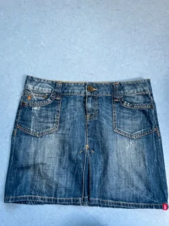 sej mini denim-nederdel