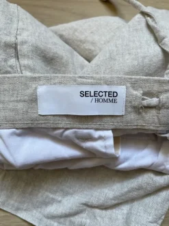 Selected hør shorts