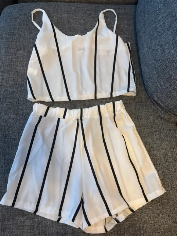 Set shorts och topp