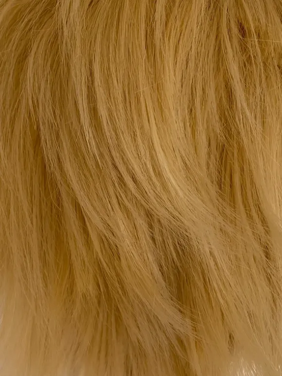 Short blonde wig