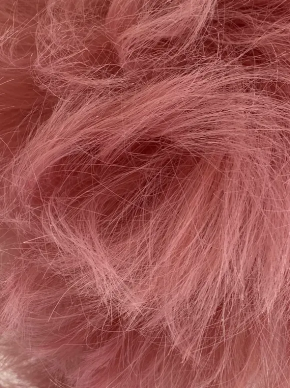 Short pink wig