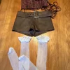 Shorts och livstycke