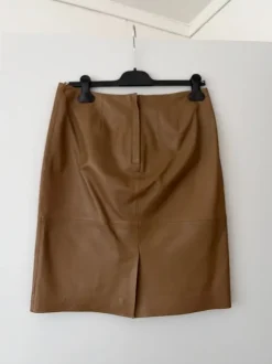 Soaked in Luxury, skindnederdel str. M, brun/beige