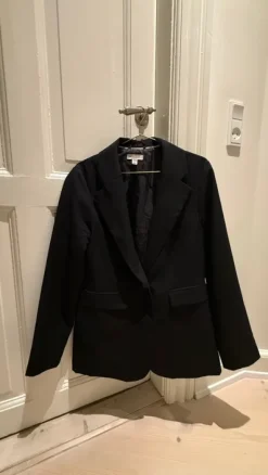 Sort blazer, topshop