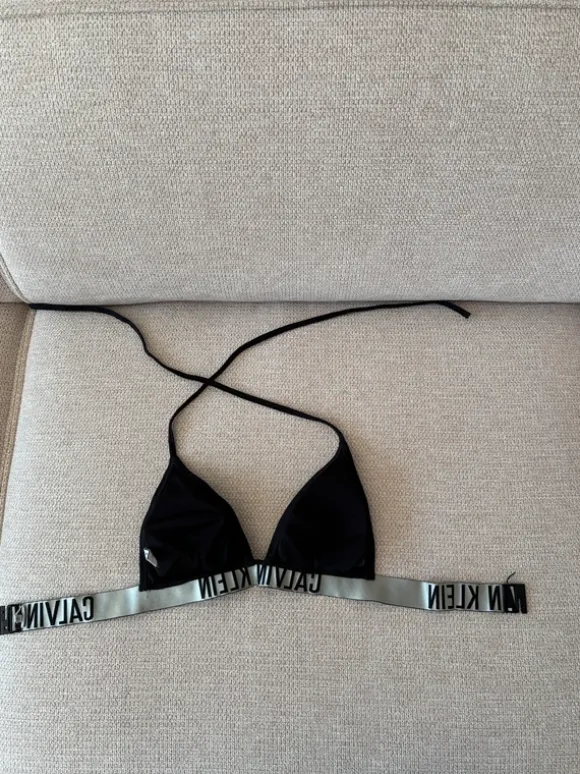Sort Calvin Klein bikinitop