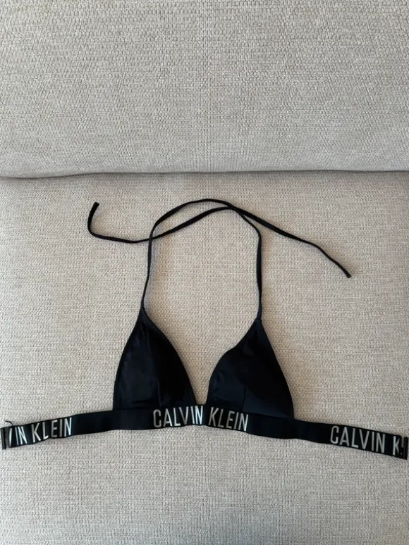 Sort Calvin Klein bikinitop