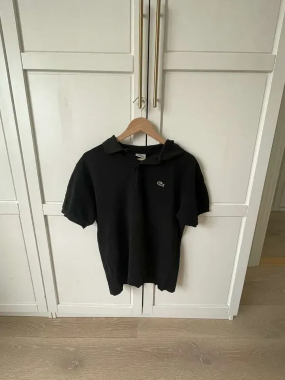 Sort Lacoste polo