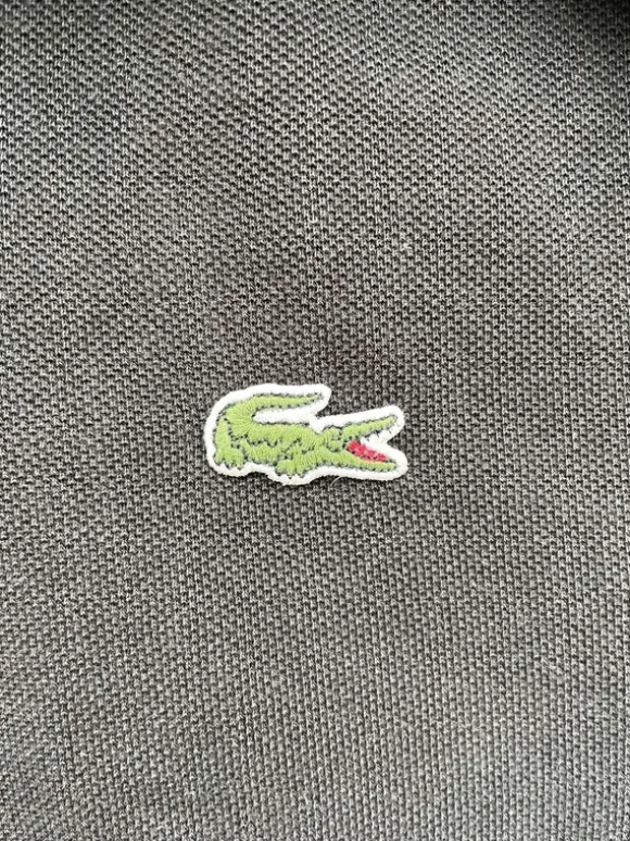 Sort Lacoste polo