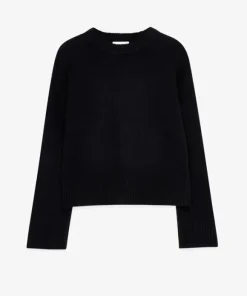 Sort NA-KD strik 100% uld