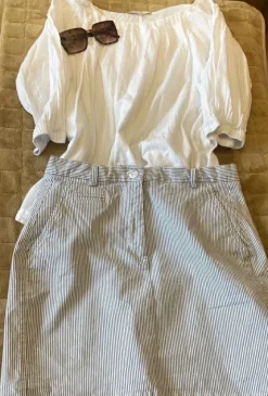 Spódnica mini bawełna