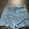 Spódnico spodenki Stradivarius 38 jeansowe ciemny jeans