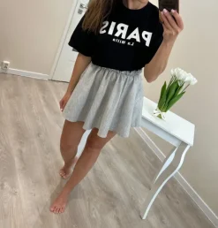 Spódniczka szara s